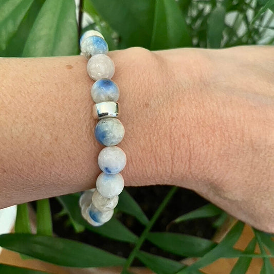 Blue Ice Glacierite Bracelet