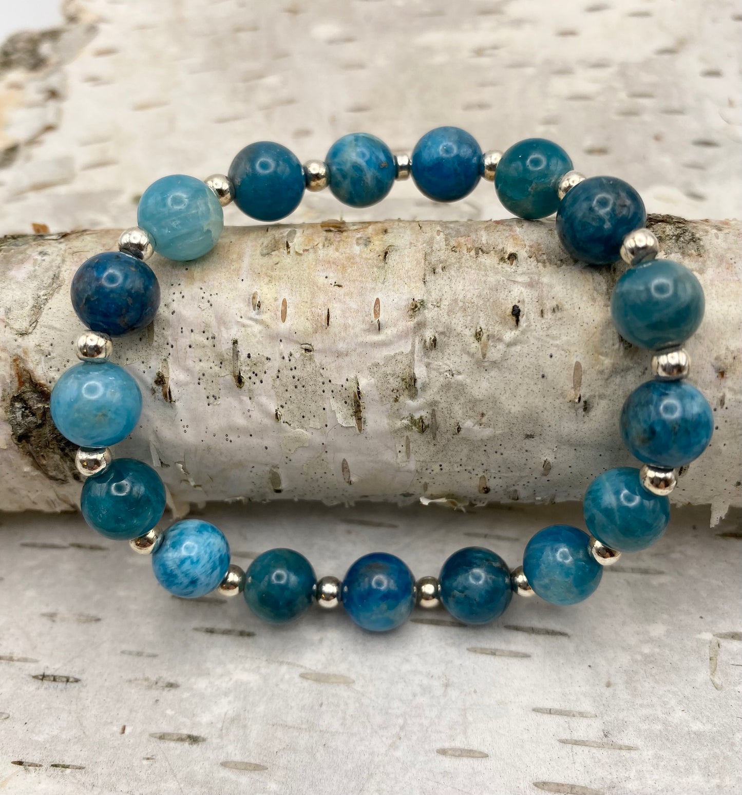 Blue Apatite Bracelet