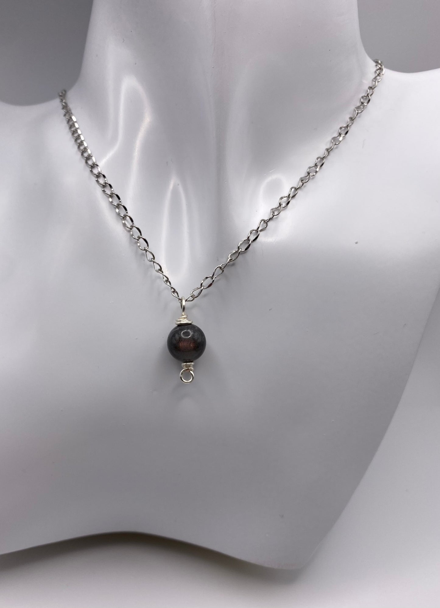 Labradorite Drop Necklace | Strength & Protection