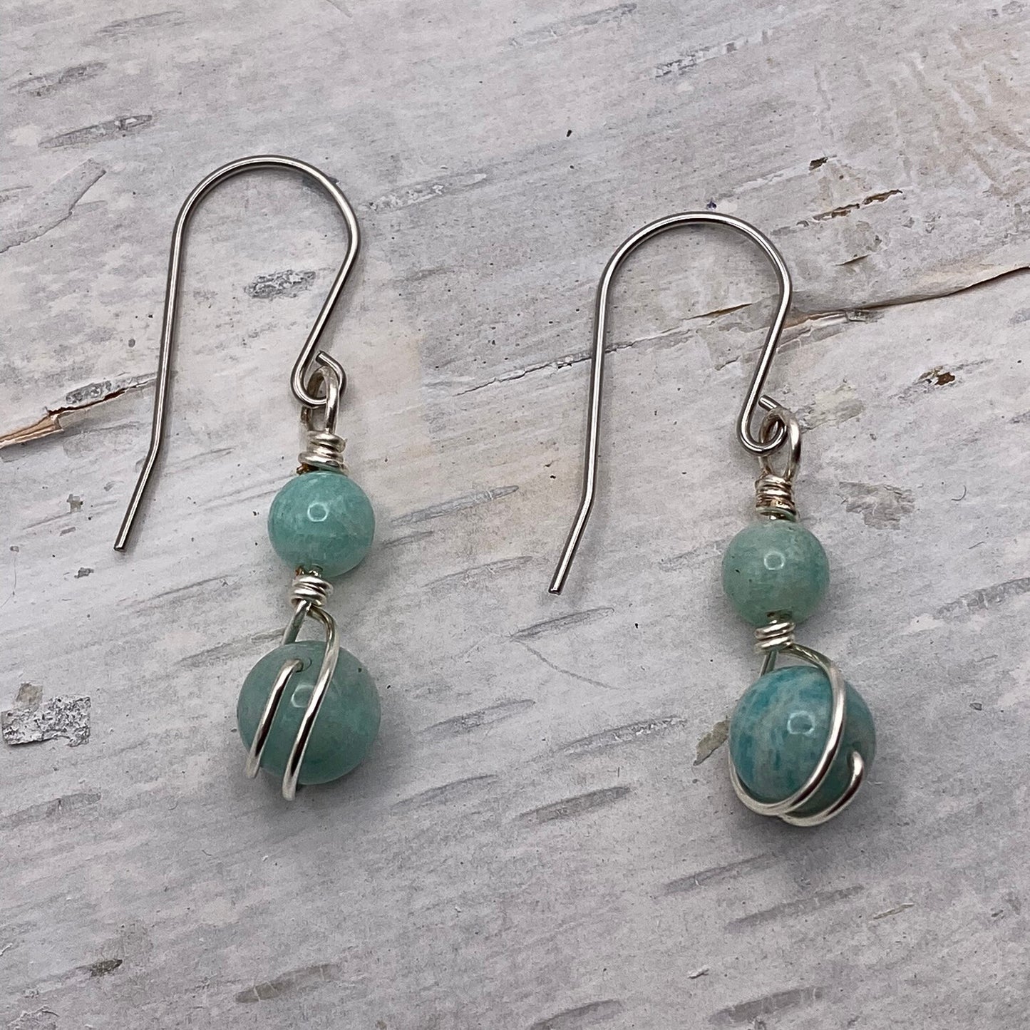 Amazonite Earrings | Communication & Love